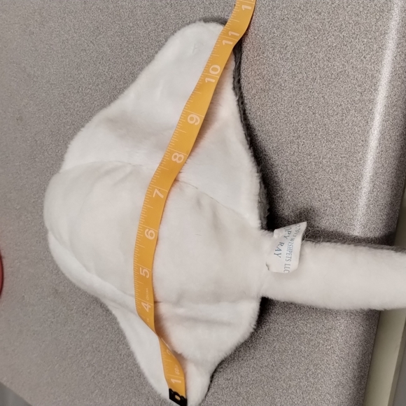 ✓Wishpets Droopy ray wide shimmery eye shimmery grey stingray plush - Picture 11 of 13